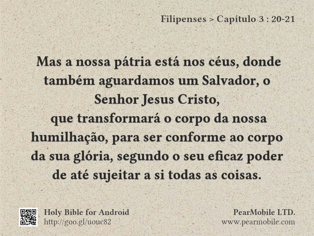 Filipenses, Capítulo 3:20-21